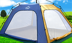 SANDELLO BOGEUMJARI 4-door open tarp type automatic tent